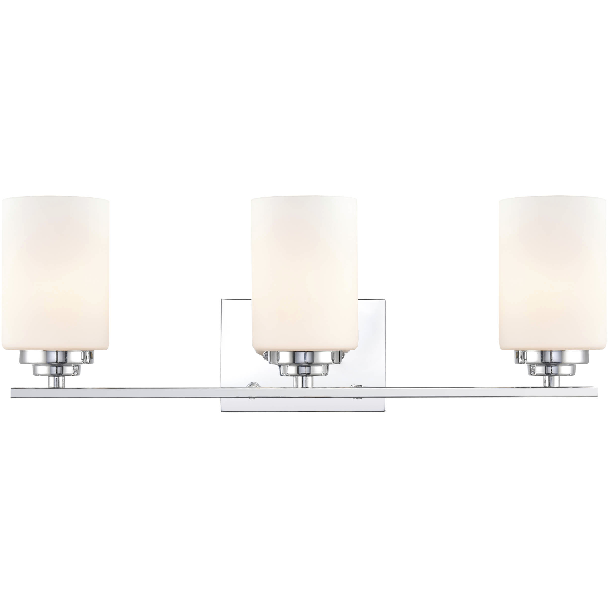 Durham 3 Light 22 inch Chrome Bathroom Vanity Light Wall Light